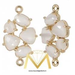 Ciondolo Irregolare Colore Beige