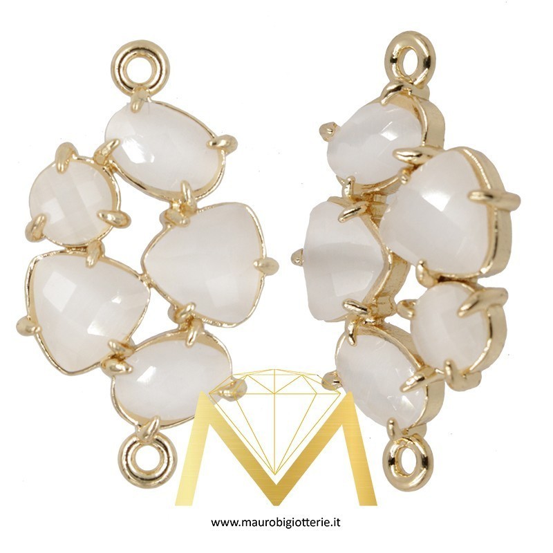 Ciondolo Irregolare Colore Beige