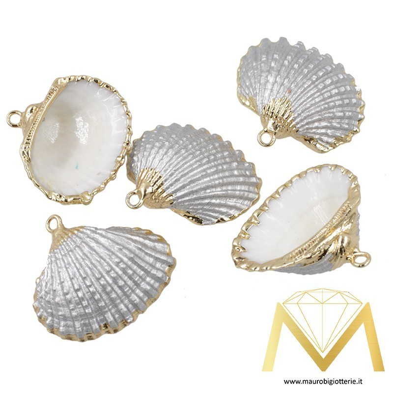 Clam - Ciondoli a Conchiglie Argento