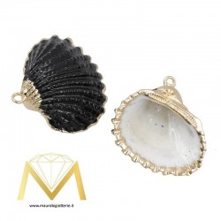 Clam - Ciondoli a Conchiglie Nero