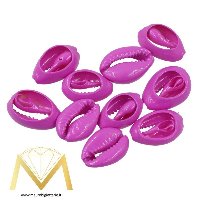 Coffe Bean Shells Fuschia Opaque