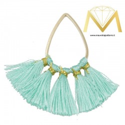 Tassels Droplet - Turquoise