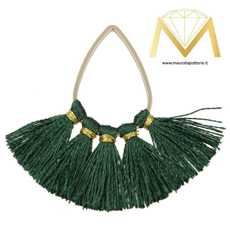 Tassels Droplet - Green