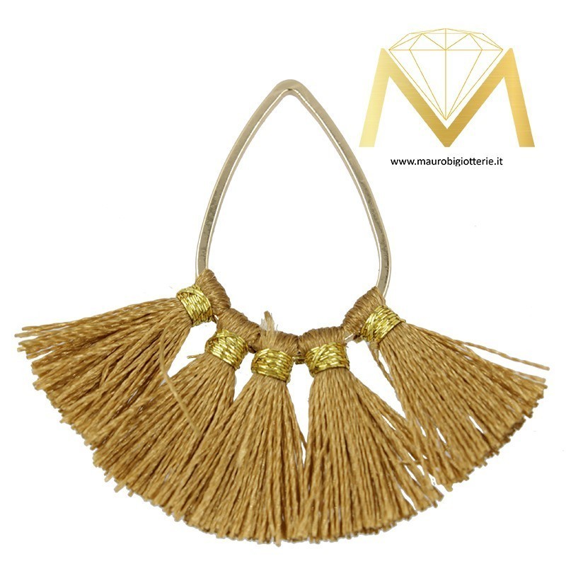 Nappine in Cotone Forma Goccia Oro
