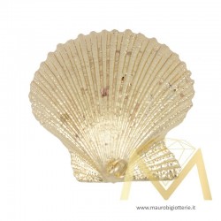 Clam - Pendant Shell - Gold 1pz