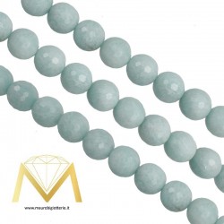 Amazonite Faceted Sphere 4mm