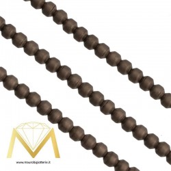 Ematite Opaco Rombo Bronzo 3mm