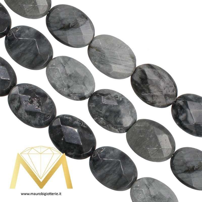 Falcon's Eye Faceted Oval 7x9mm