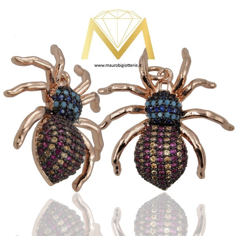 Spider Pendant Type D Rose Gold