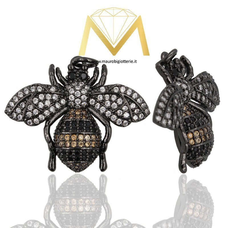 Bee Pendant Type A Black