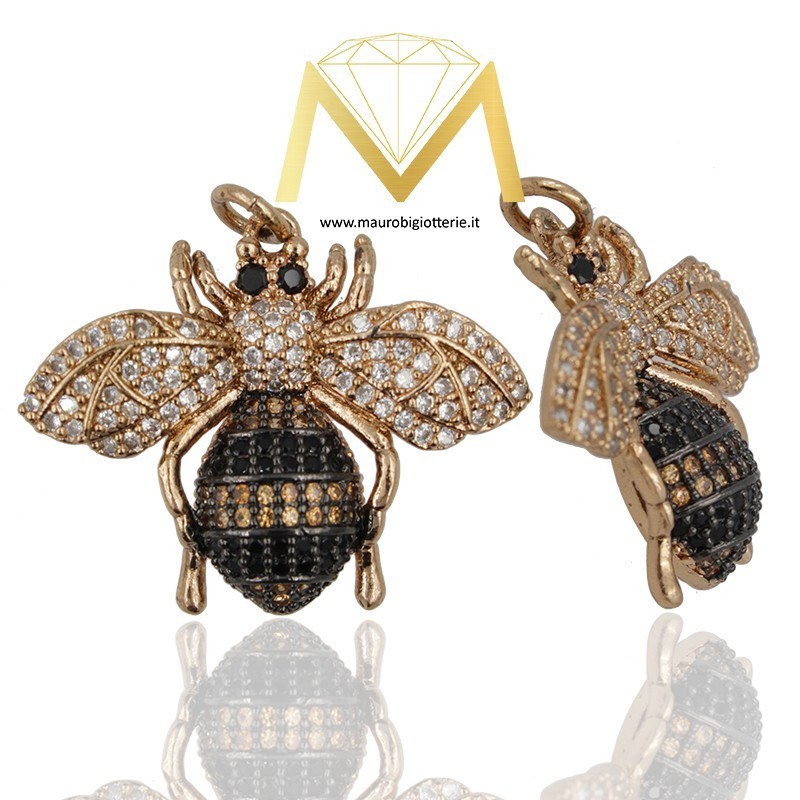 Bee Pendant Type A Rosegold