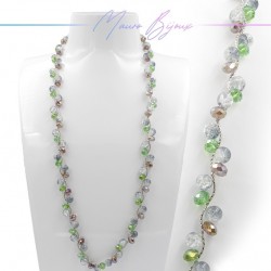 Erupted Glass Crystal Necklace M2