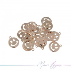 Ciondolo in Ottone Smile Ororosa 7.5mm