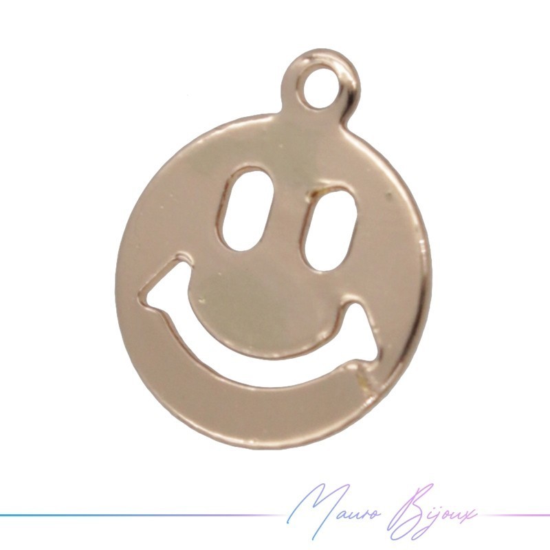 Ciondolo in Ottone Smile Ororosa 7.5mm