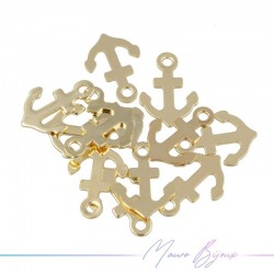 Anchor Brass Pendant Color Gold