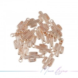 Cactus Brass Pendant Color Rosegold