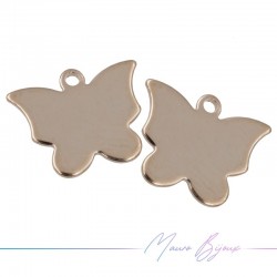 Butterfly Brass Pendant Color Rosegold