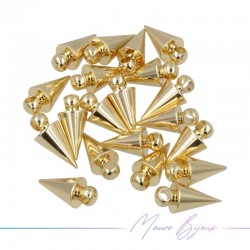 Brass Cone Pendant Color Gold