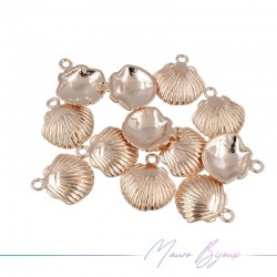 Brass Shell Pendant color Rosegold