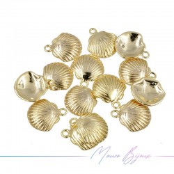 Brass Shell Pendant color Gold