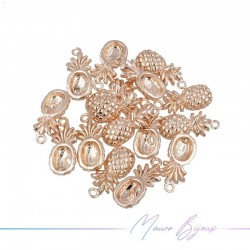 Brass Pineapple Pendant color Rosegold