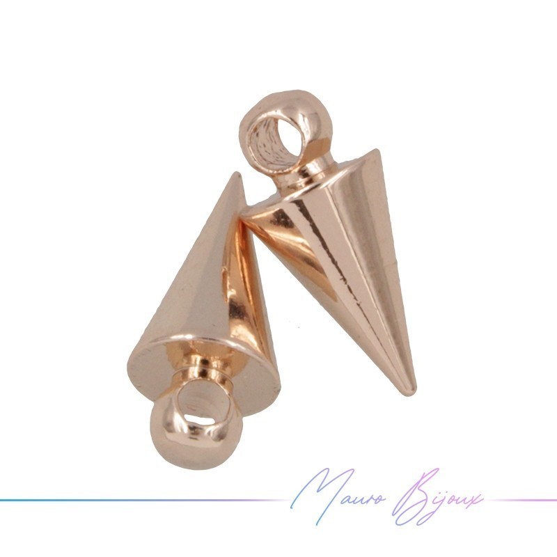Brass Cone Pendant Color Rosegold