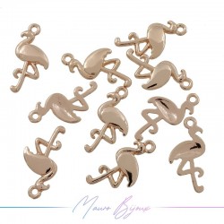 Flamingos Brass Rose Gold