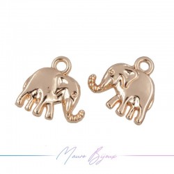 Elephant Brass Rose Gold