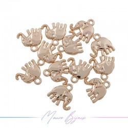 Elephant Brass Rose Gold