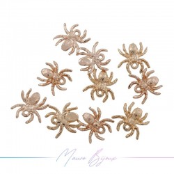 Ragnetti in Ottone Oro Rosa