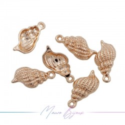 Conchiglie in Ottone Oro Rosa