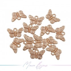 Farfallina in Ottone Oro Rosa