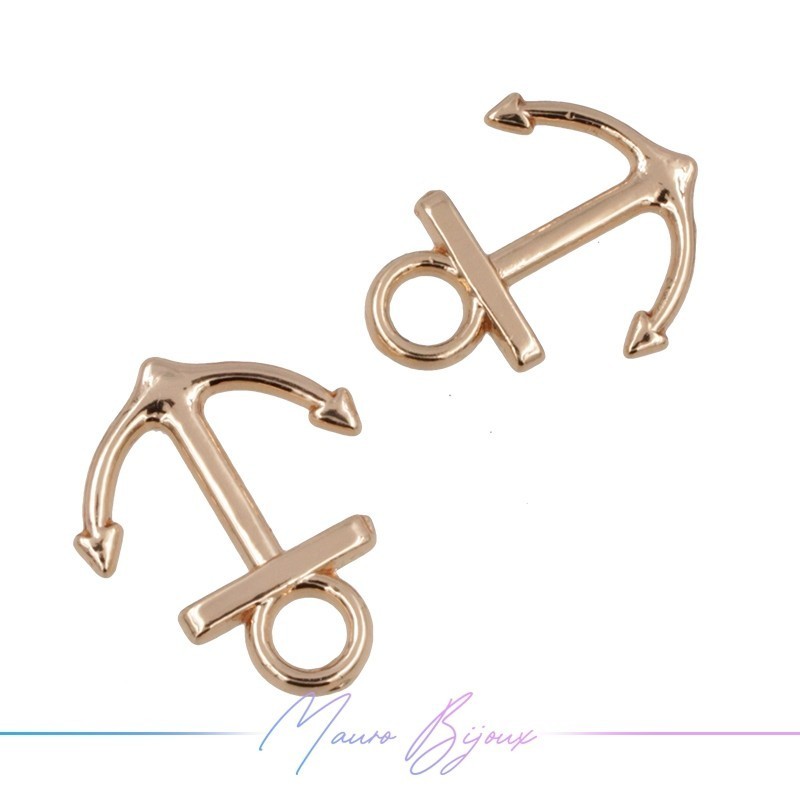 Ancora in Ottone Oro Rosa