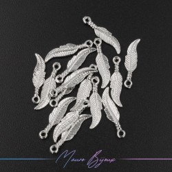 Feather Brass Silver