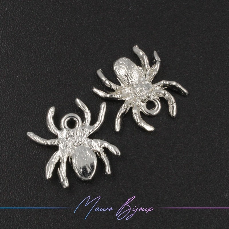 Ragnetti in Ottone Argento