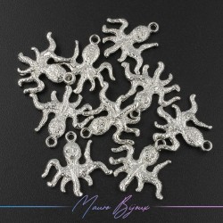 Octopus Brass Silver