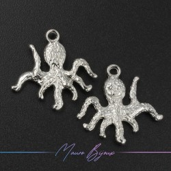 Octopus Brass Silver