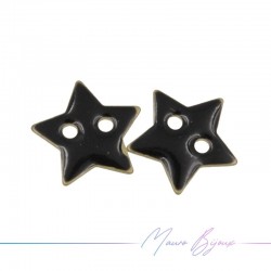 Passanti in Ottone Smaltato Stella 12x10mm