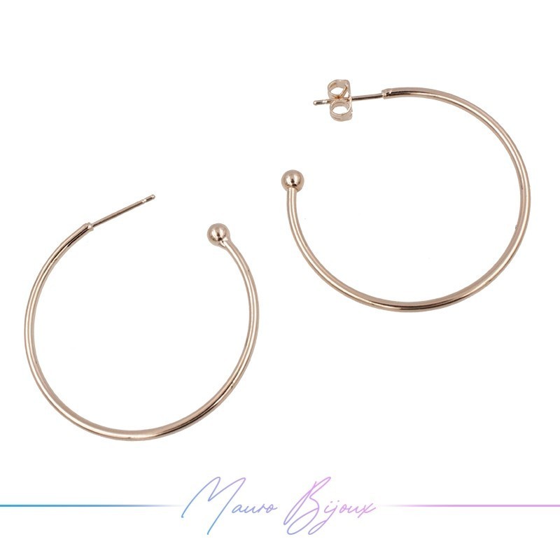 Monachelle in Ottone Mezzo Cerchio Oro Rosa