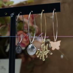 Monachelle in Ottone Ovale Argento